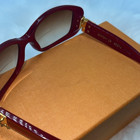 ❤️LOUIS VUITTON SOUPCON GM POMME D’AMOUR SUNGLASSES Z0076W - Picture 12 of 17